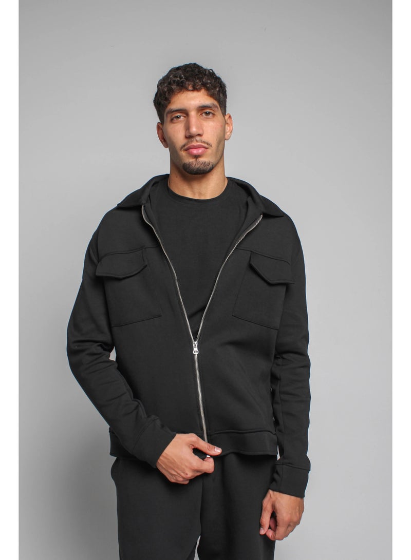 Basic Look Men Scuba Jacket - Image 1